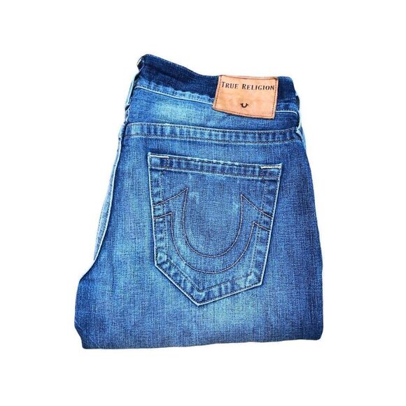 True Religion Jeans Size 32 GENO Blue - Picture 3 of 12